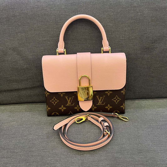 Louis Vuitton - Locky BB - Monogram canvas and leather - Brown and Pink - (mini)