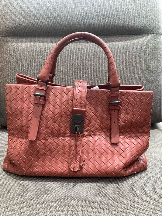 Bottega Veneta - Roma - Leather - Pink - (Large)