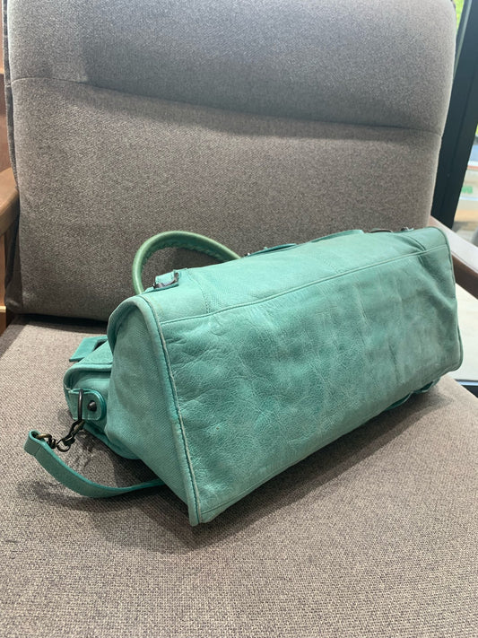 Balenciaga - Motorcycle Tube Bag - Leather - Green - (large)