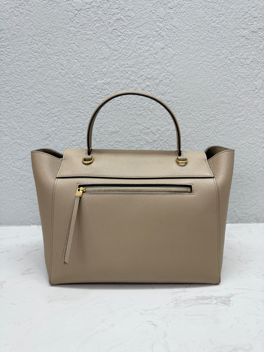 Celine - Belt Bag - Grained calfskin leather - Beige - (medium)