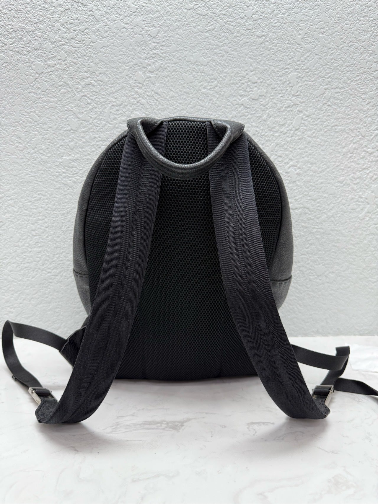 Fendi - Bag Bugs Monster Eyes Backpack - Grained leather with exotic crocodile leather accents - Black - (large)
