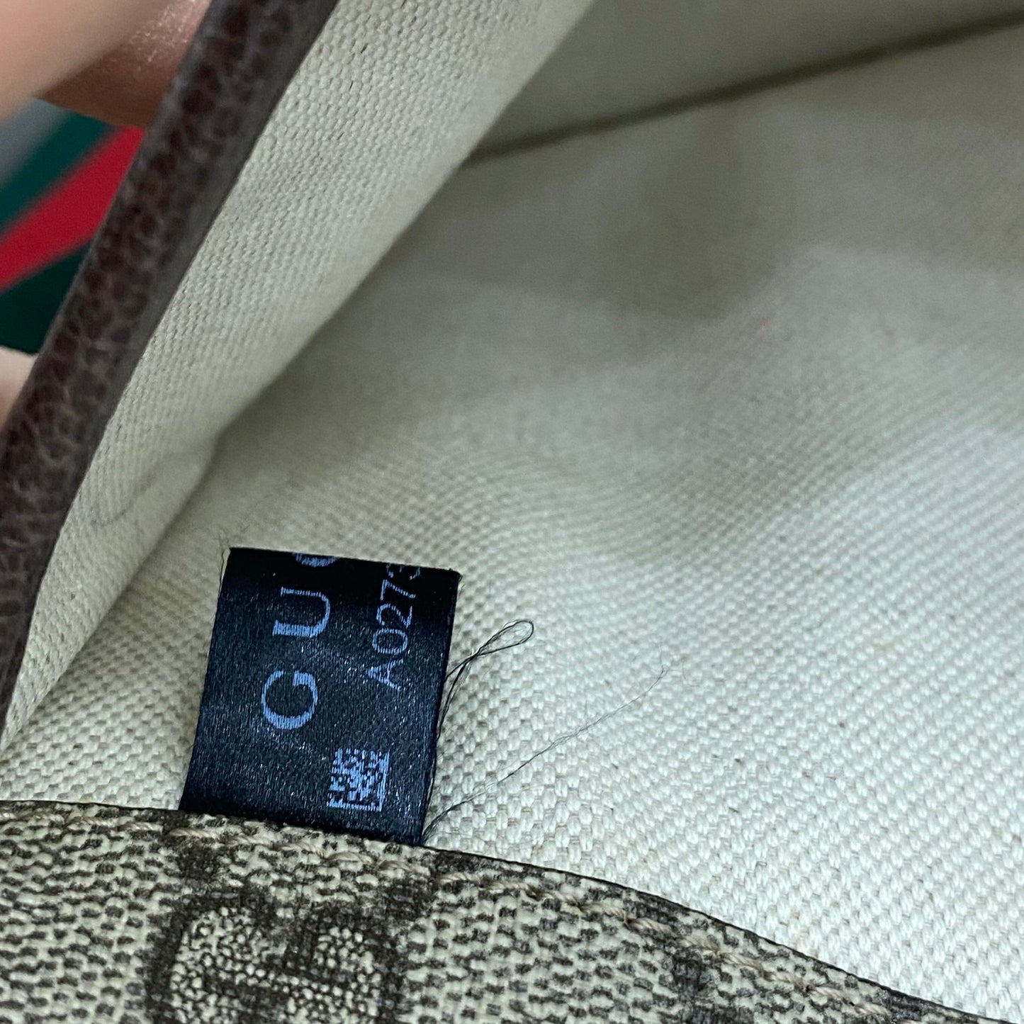 Gucci - GG Supreme Canvas Belt Bag - GG Supreme coated canvas with leather trim and Web stripe fabric strap - Beige - (small)