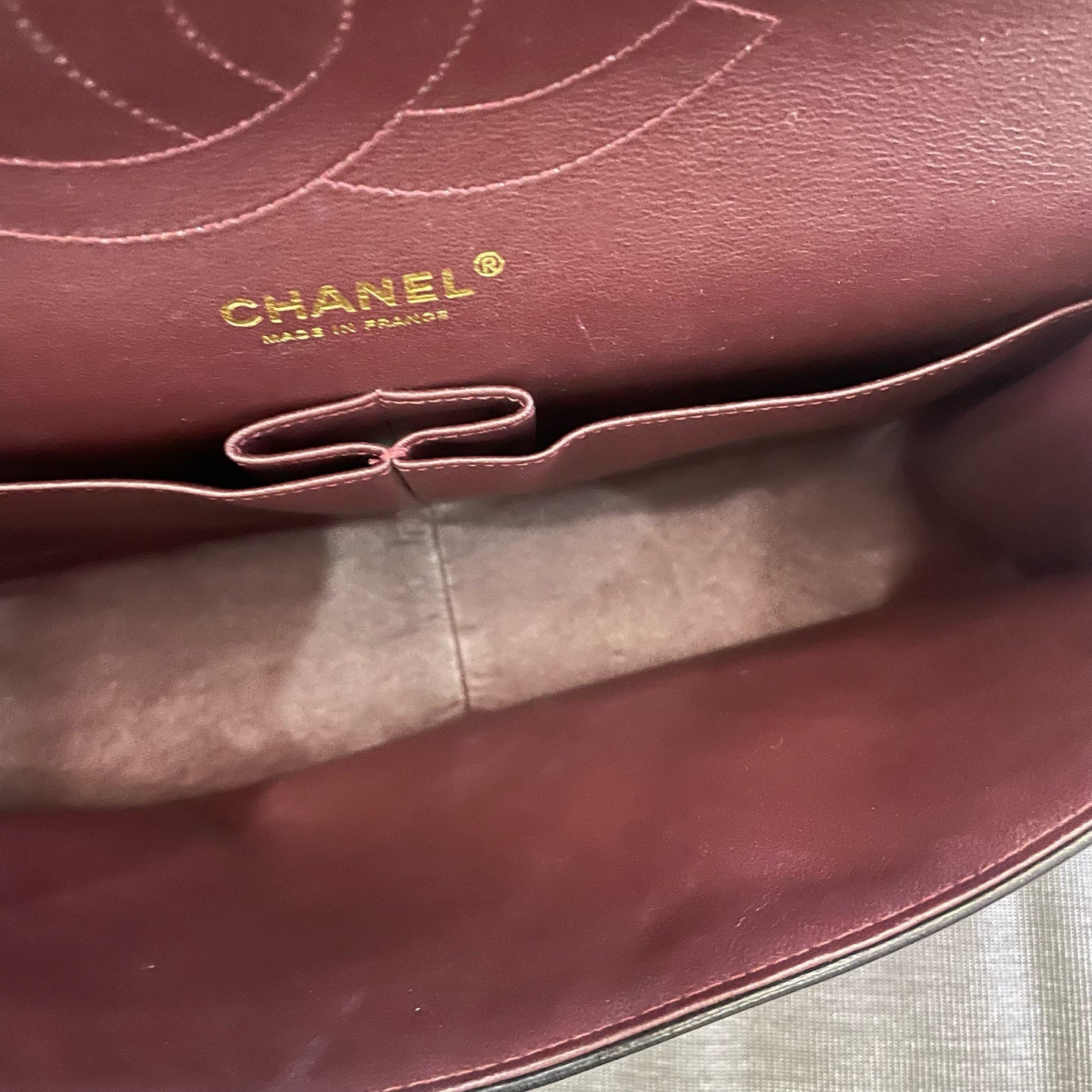 Chanel - Classic Flap Jumbo - Lambskin leather - Black - (large)