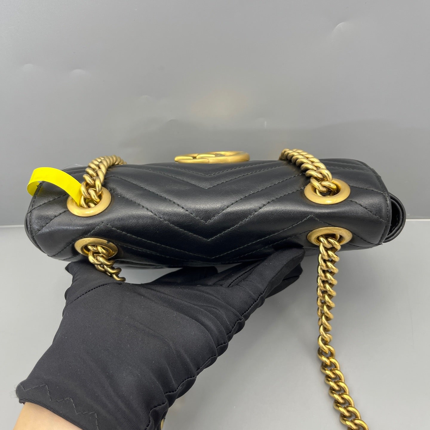 Gucci - Marmont 22 - Leather - Black - (mini)