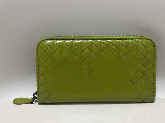 Bottega Veneta - Intrecciato Zip-Around Wallet - Leather - Green - (medium)