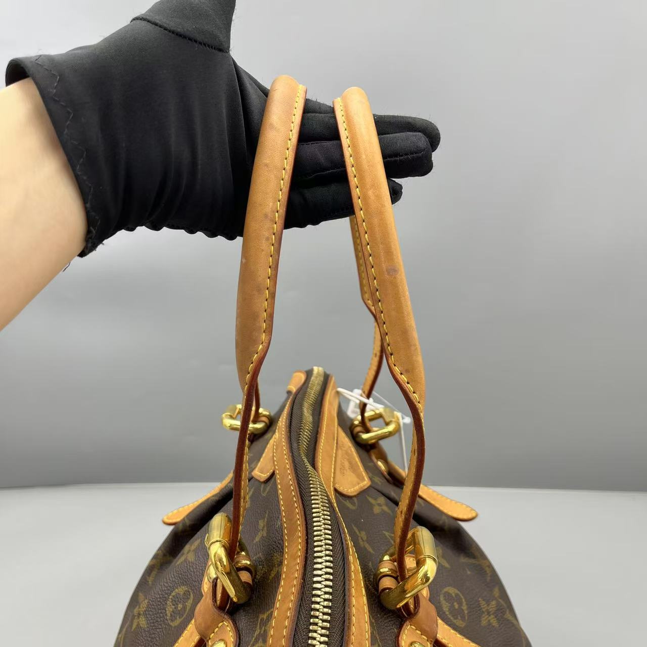 Louis Vuitton - Tivoli PM - Monogram coated canvas, Vachetta leather trim - Brown - (Medium)