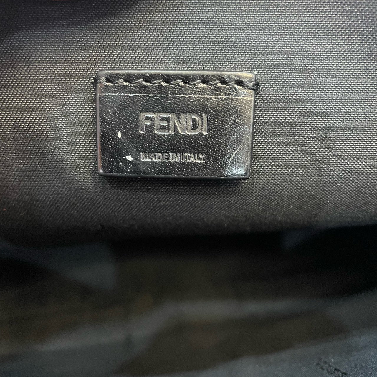 Fendi - Monster Pouch - Leather - Black - (medium)