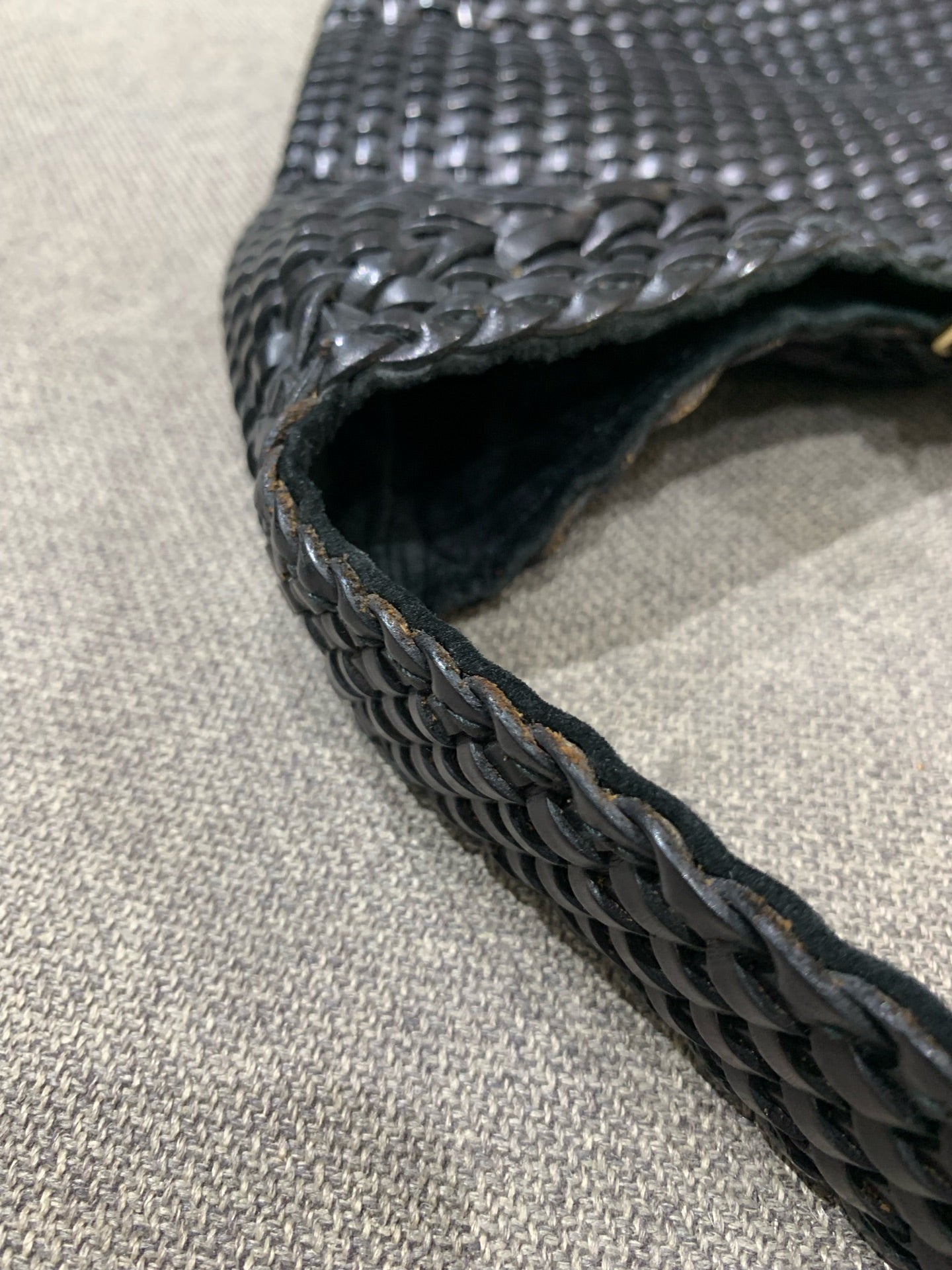 Gucci - Bamboo Woven Tote - Leather - Black - (medium)