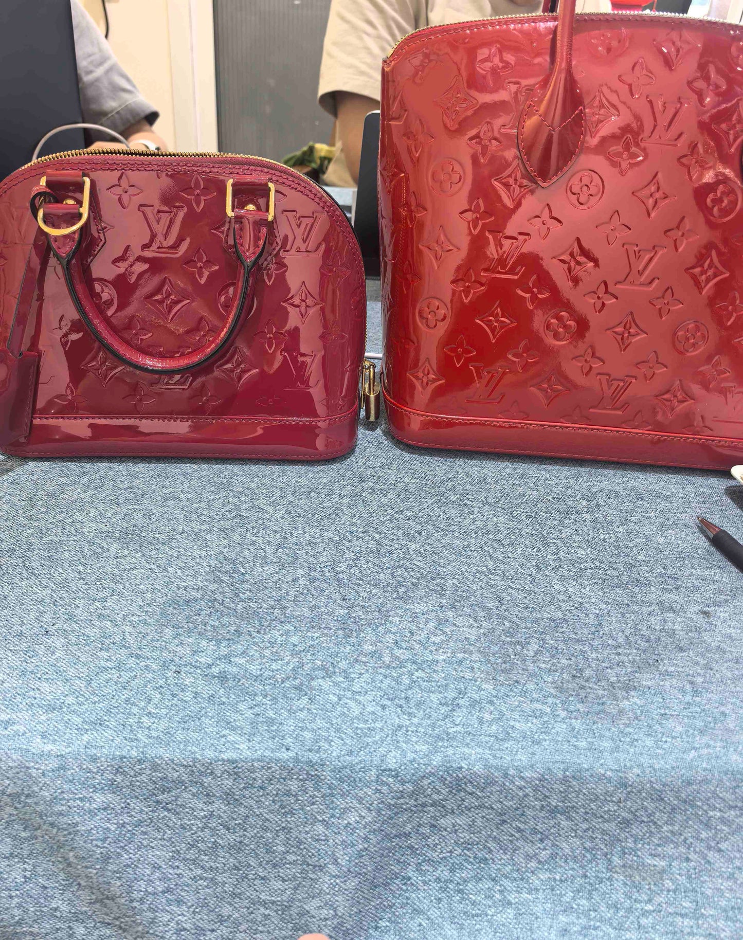 Louis Vuitton - Alma BB - Patent leather - Red - (Mini)