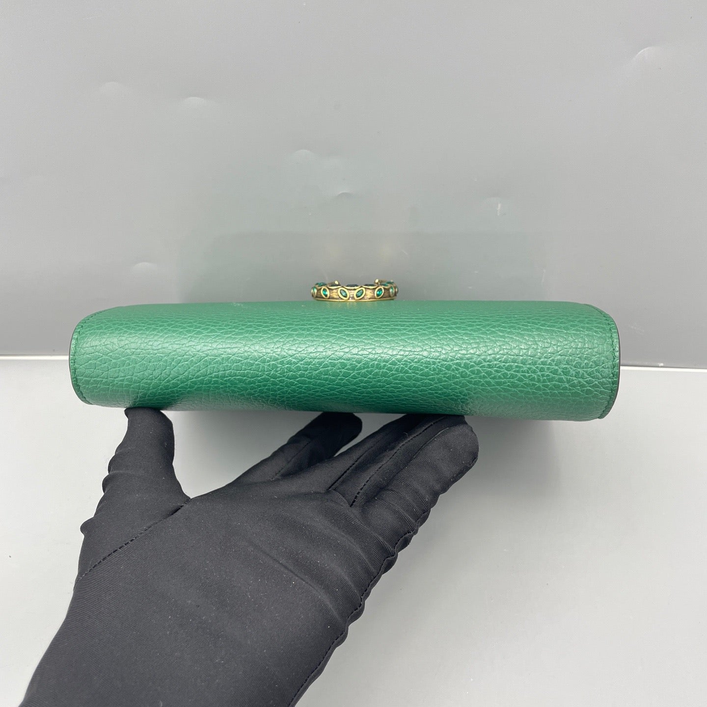 Gucci - Dionysus Wallet on Chain - Grained leather - Green - (mini)