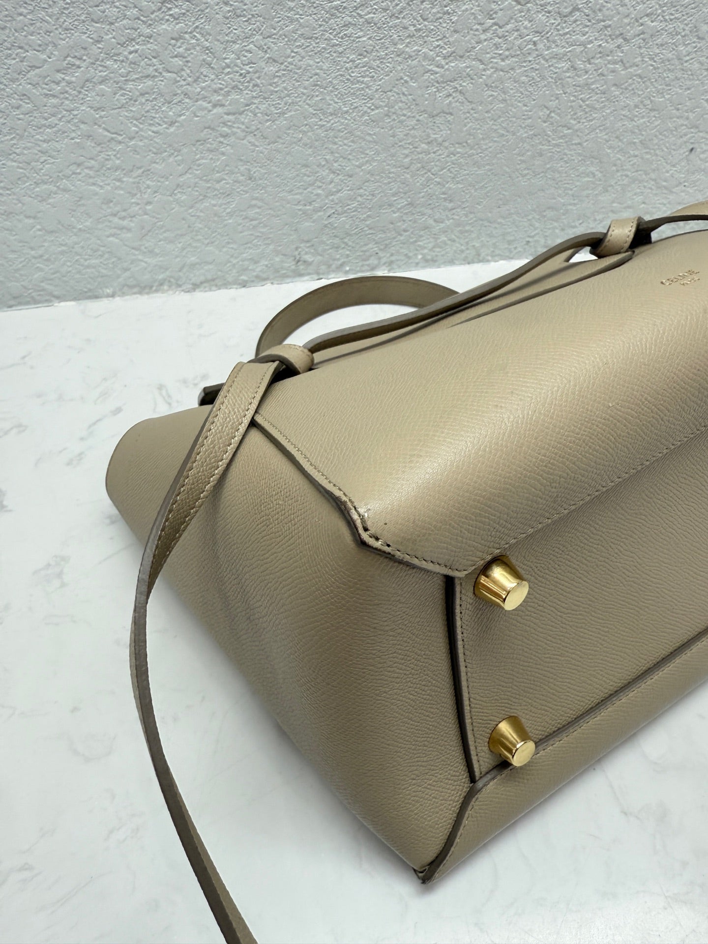 Celine - Belt Bag - Grained calfskin leather - Beige - (medium)