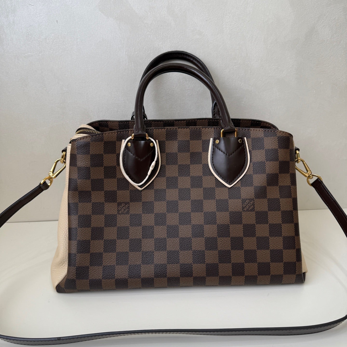 Louis Vuitton - Normandie - Coated canvas and Taurillon leather - Brown and Beige - (Medium)