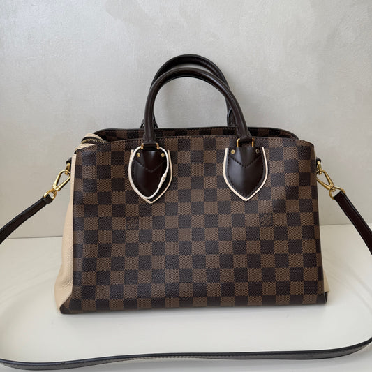 Louis Vuitton - Normandie - Coated canvas and Taurillon leather - Brown and Beige - (Medium)