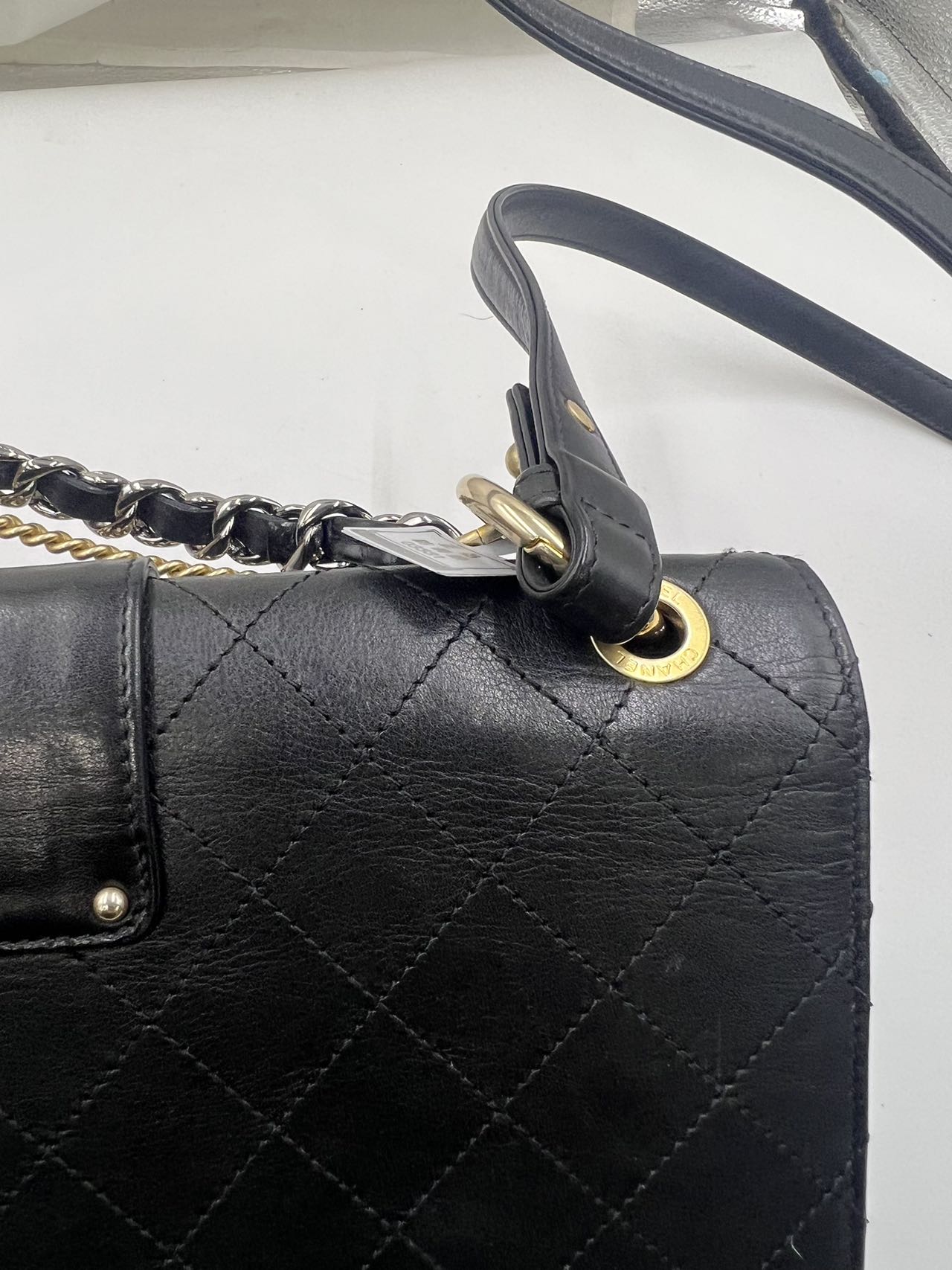 Chanel - Flap Bag - Lambskin leather - Black - (medium)