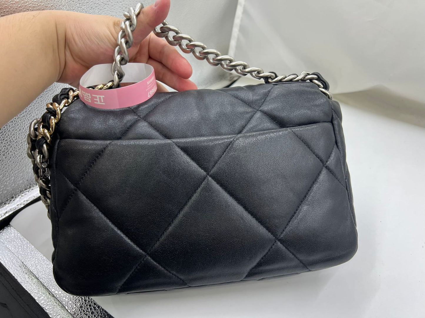 Chanel - 19 Bag - Leather - Black - (mini)