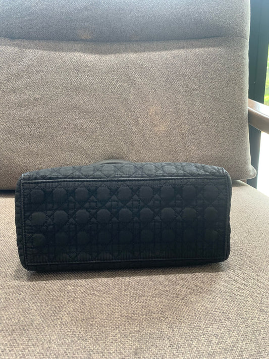 Dior - Lady Dior (Five Grids) - Canvas - Black - (Small)