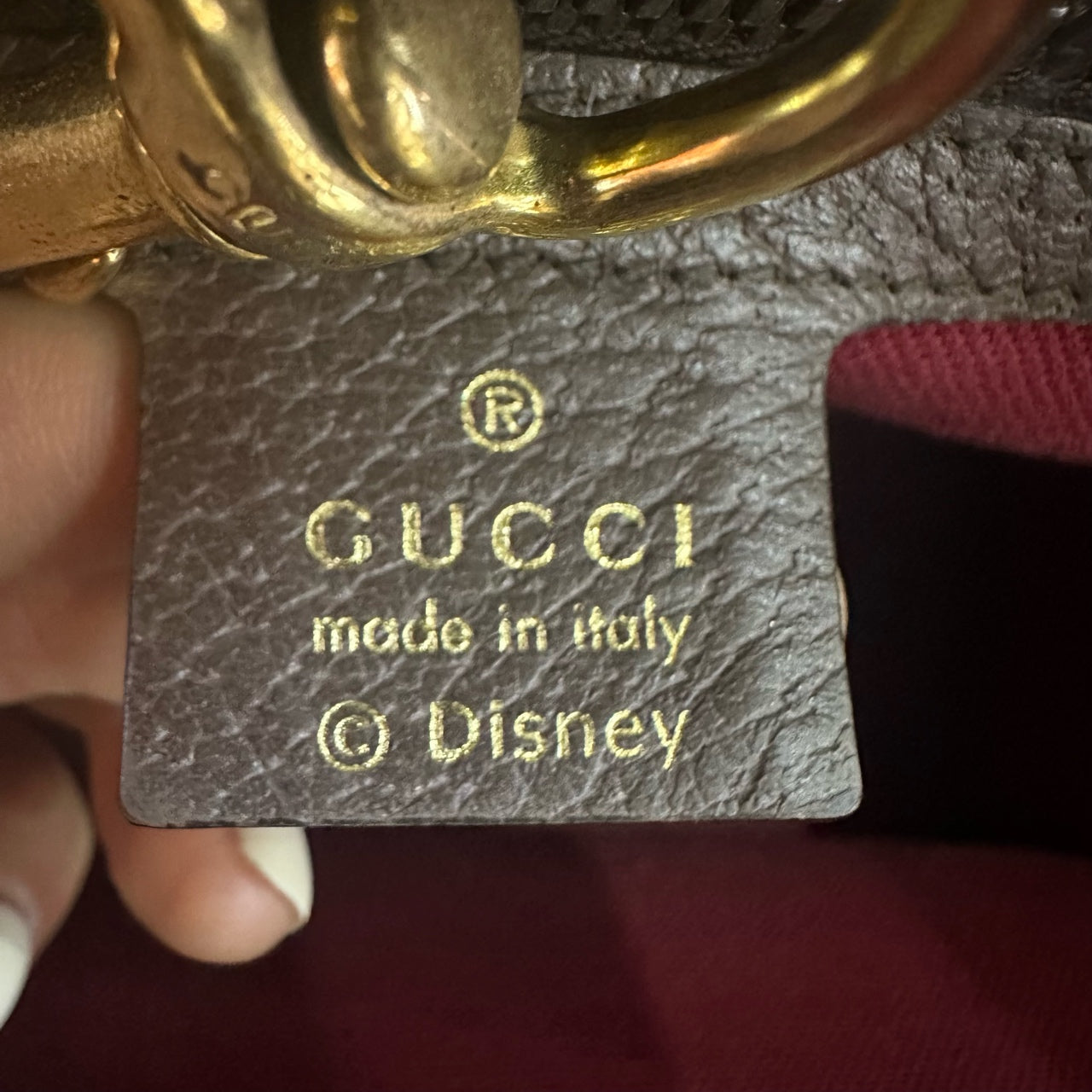 Gucci - Disney Donald Duck Print Tote - GG Supreme coated canvas with leather trim - Brown - (Medium)