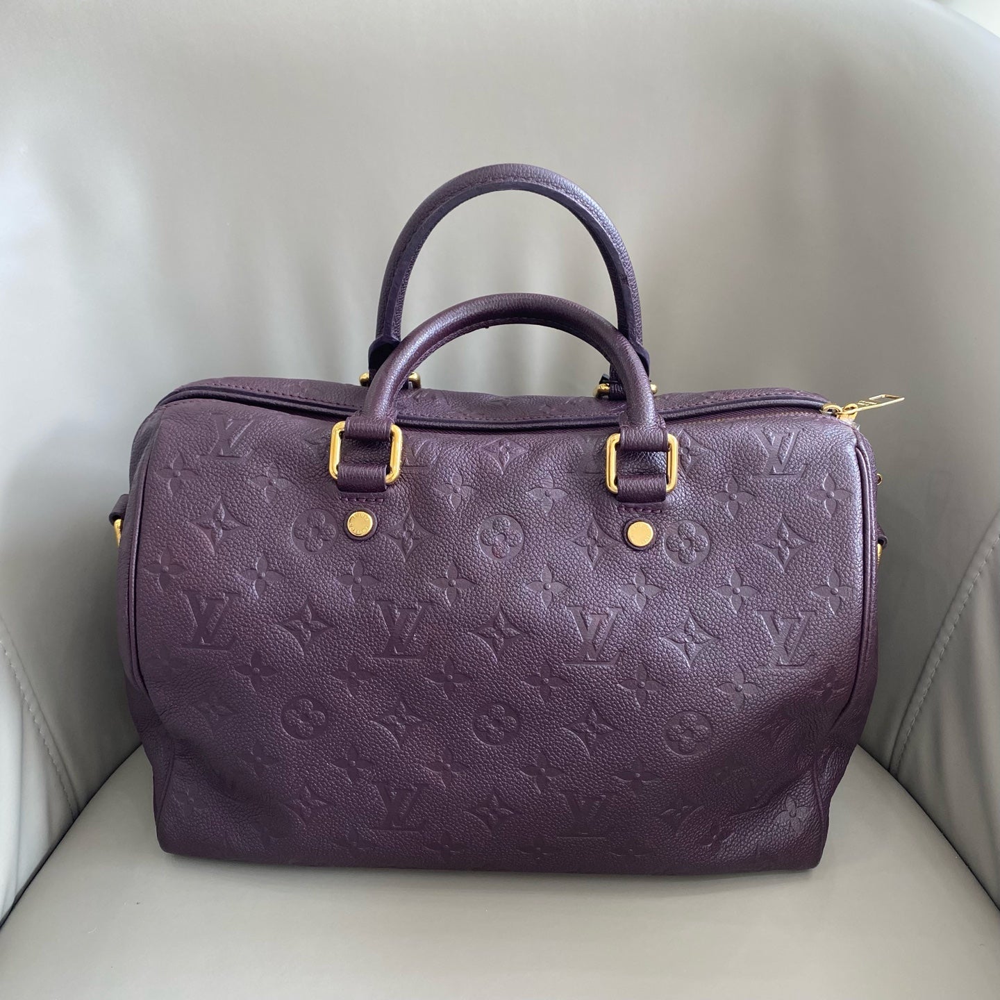 Louis Vuitton - Speedy 30 - Leather - Purple - (medium)