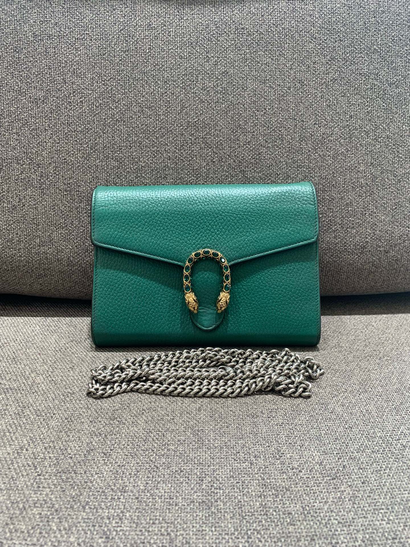 Gucci - Dionysus - Leather - Green - (mini)