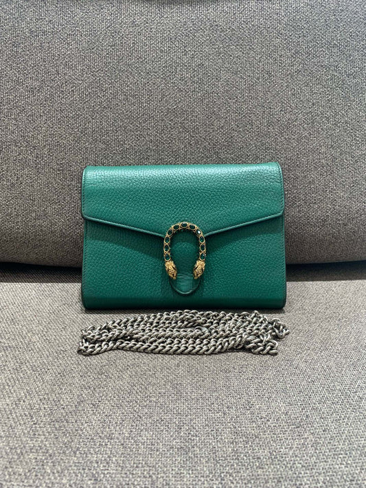 Gucci - Dionysus - Leather - Green - (mini)