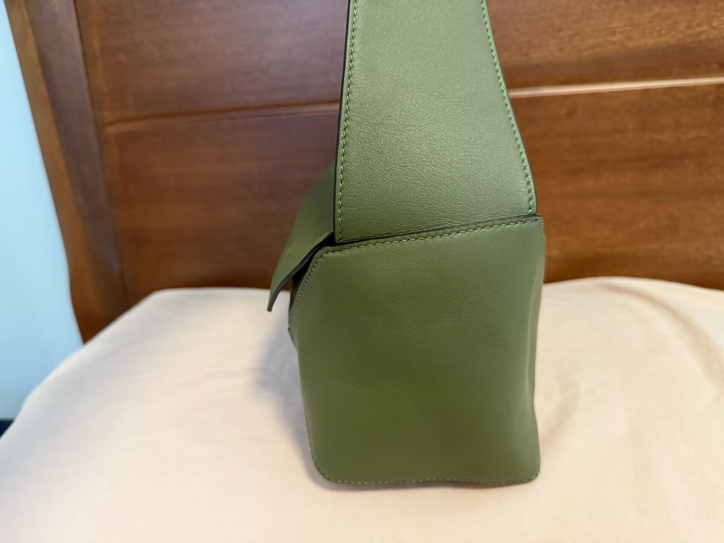Loewe - Puzzle Hobo Bag - Nappa Calfskin leather - Avocado Green - (small)