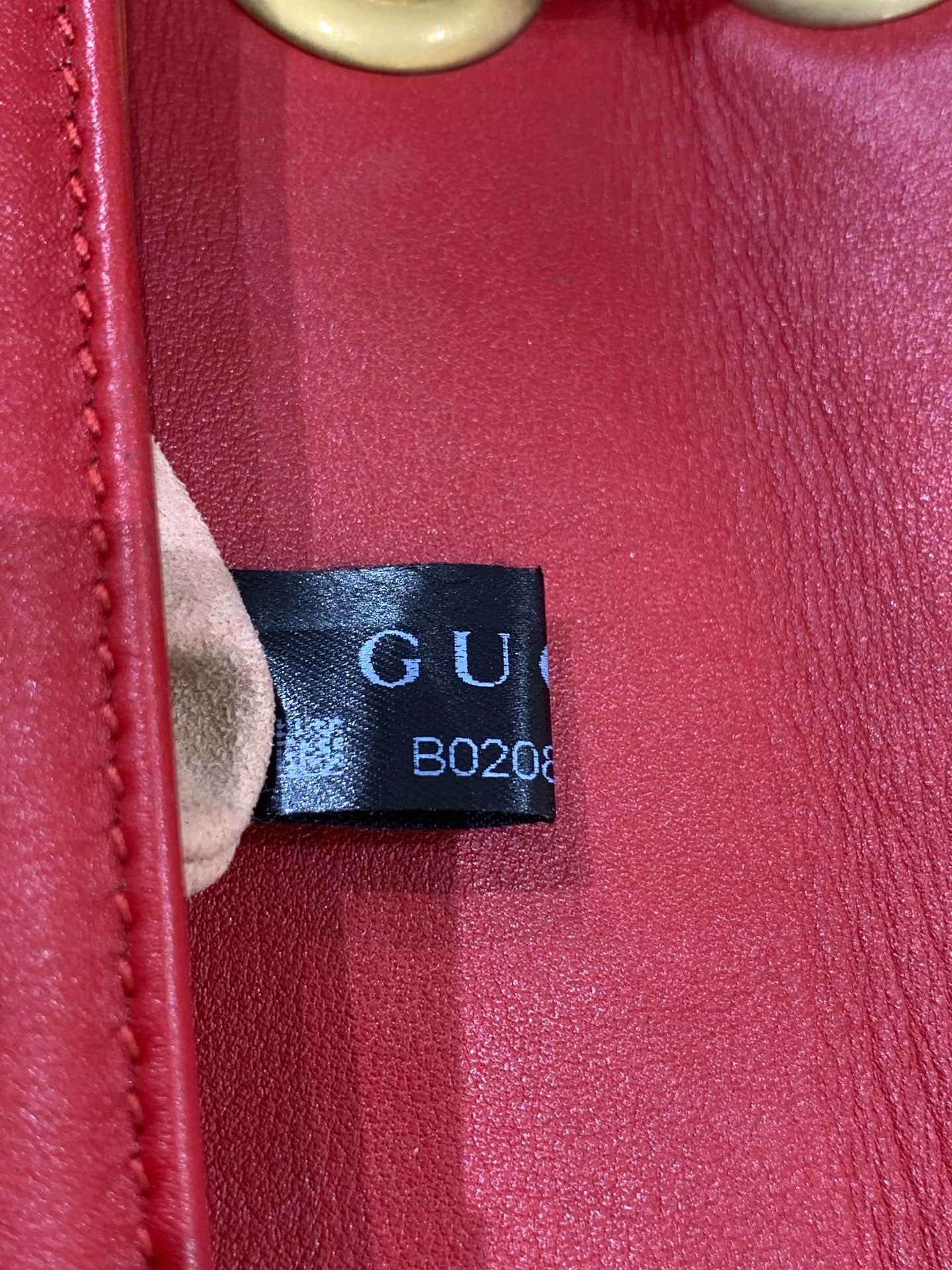 Gucci - GG Marmont - Leather - Red - (small)