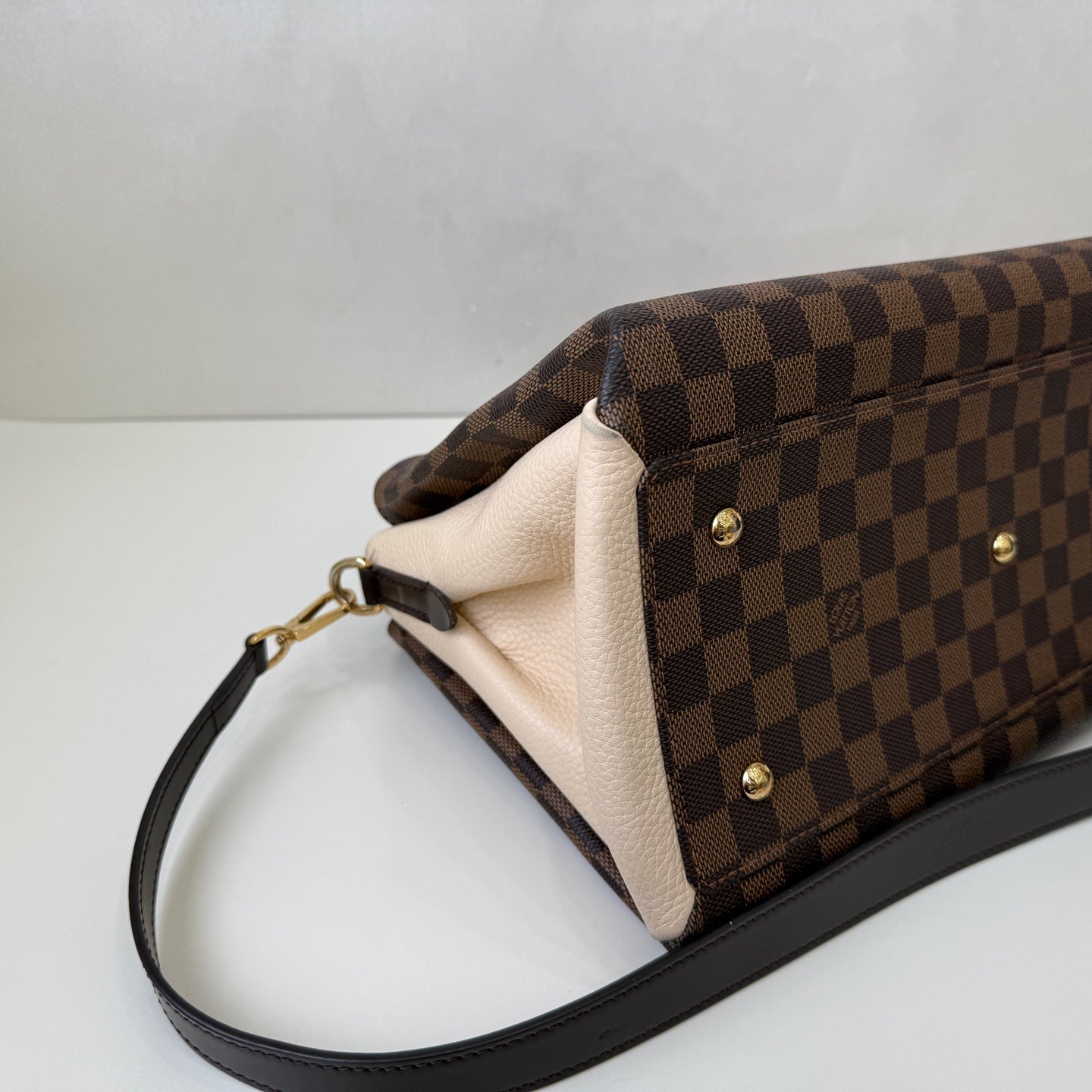 Louis Vuitton - Normandie - Coated canvas and Taurillon leather - Brown and Beige - (Medium)