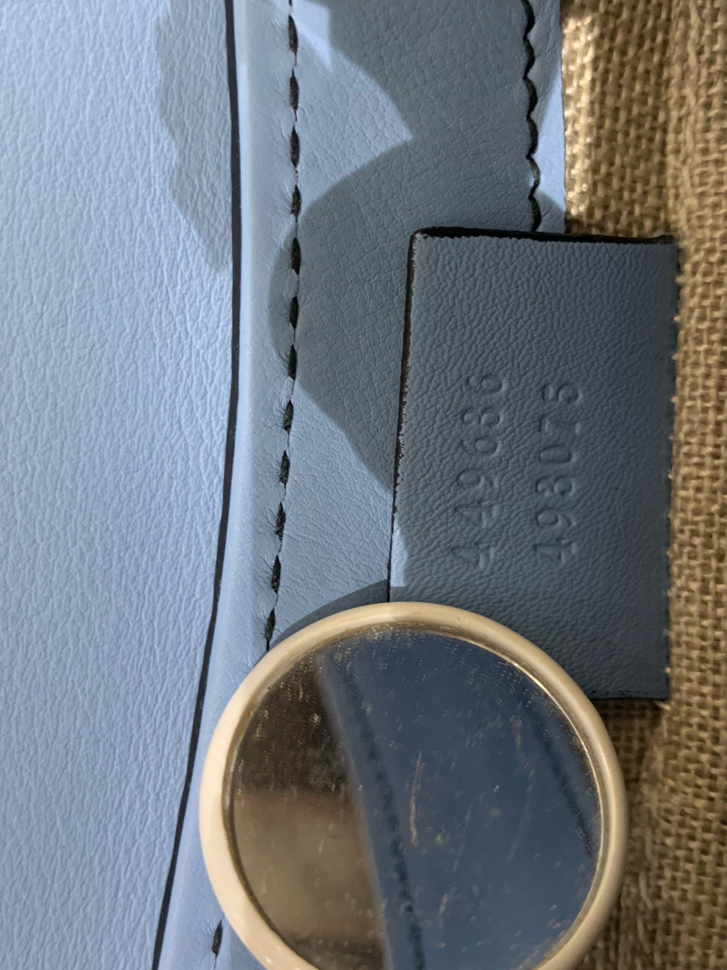 Gucci - Emily - Leather - Blue - (small)