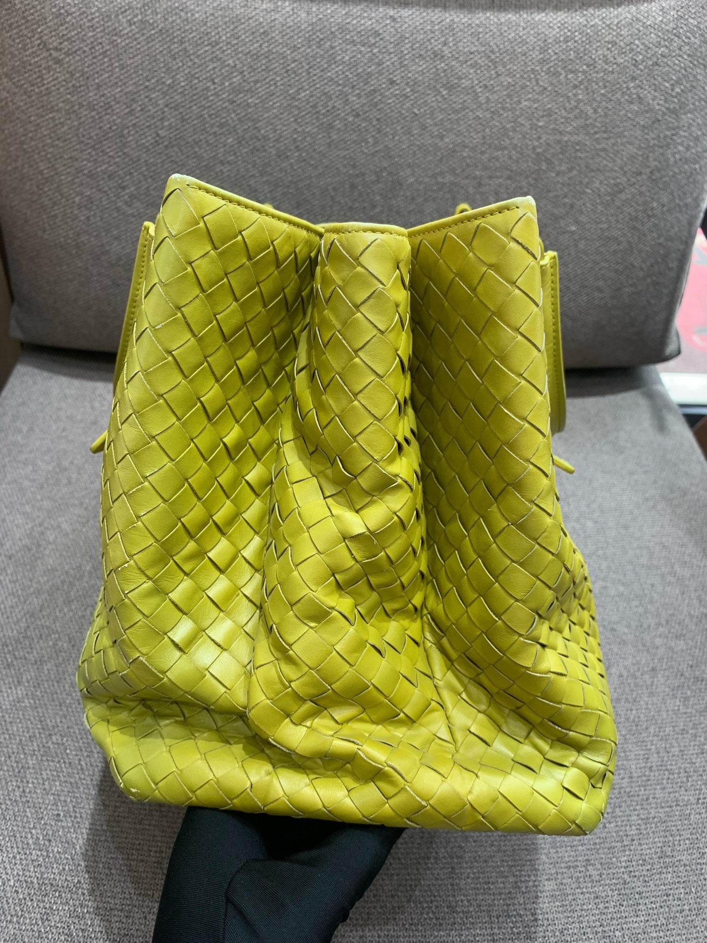 Bottega Veneta - Roma - Cowhide leather - Yellow - (Large)