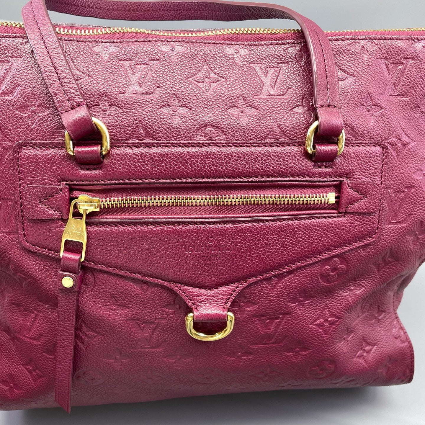 Louis Vuitton - Lumineuse GM - Empreinte leather - Burgundy - (Large)