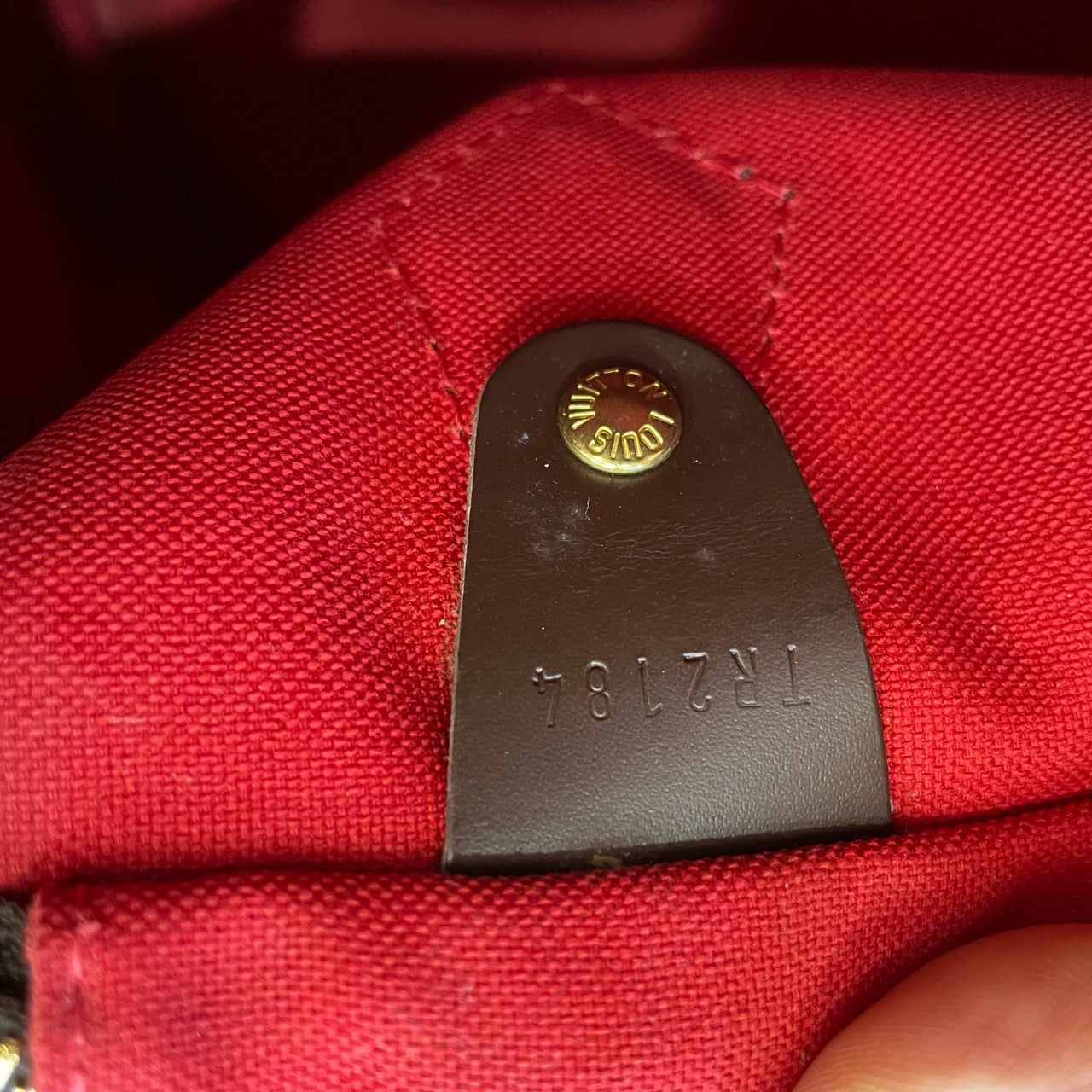 Louis Vuitton - Speedy 25 - Damier Ebene coated canvas with leather trim - Brown - (Small)