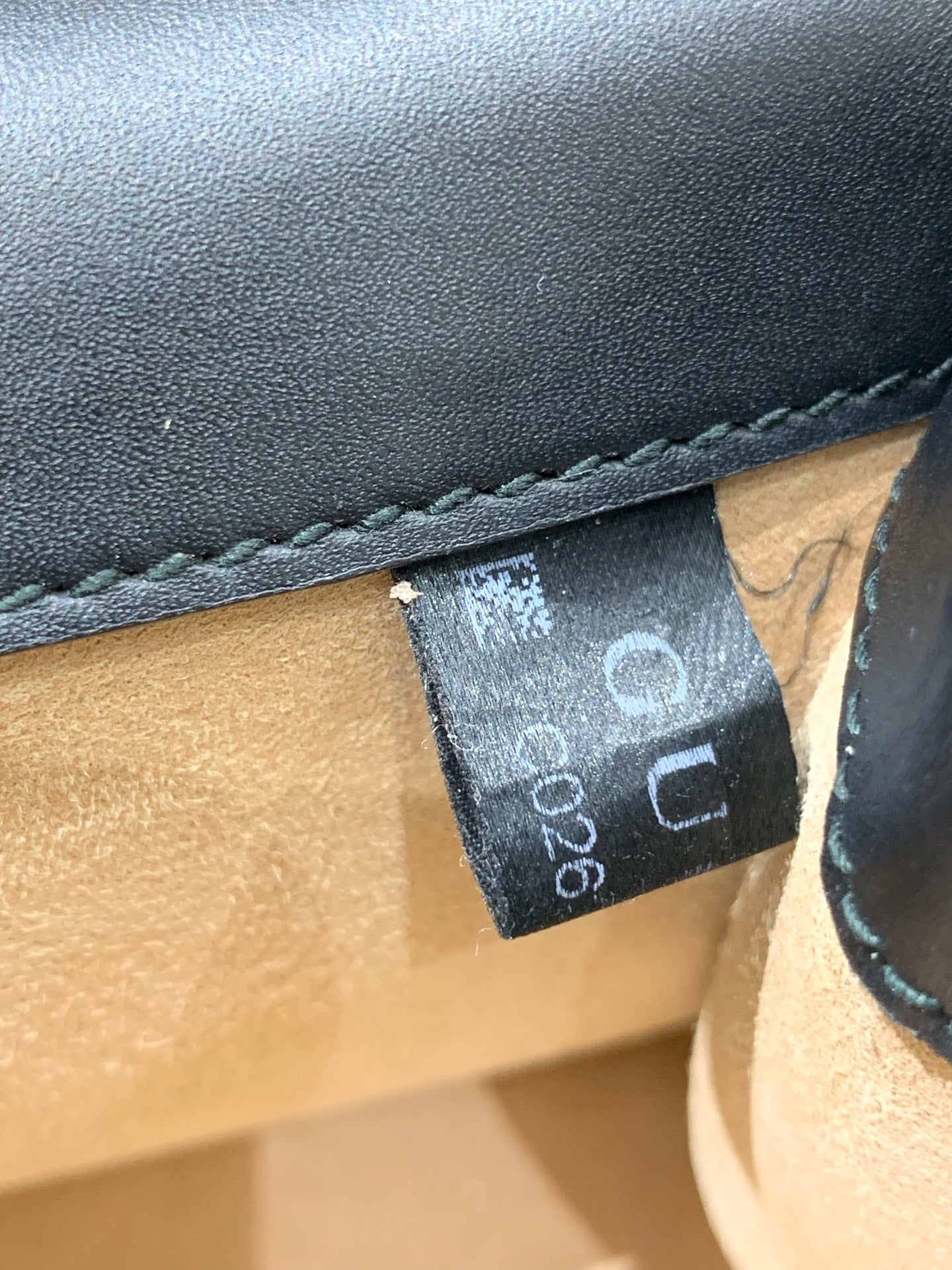 Gucci - Dionysus - Velvet with leather trim - Navy blue with metallic gold accents - (Small)