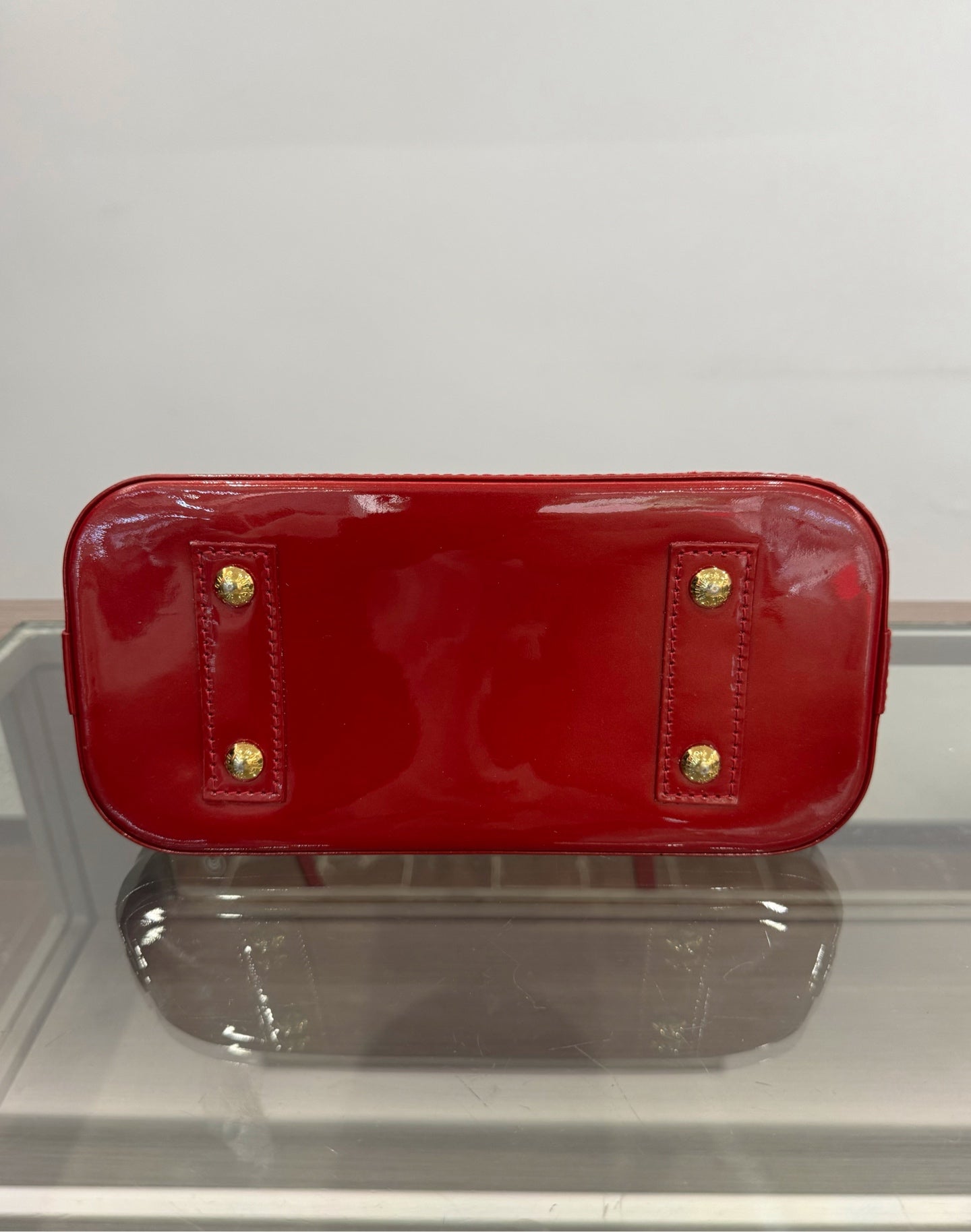 Louis Vuitton - Alma BB - Patent leather - Red - (mini)