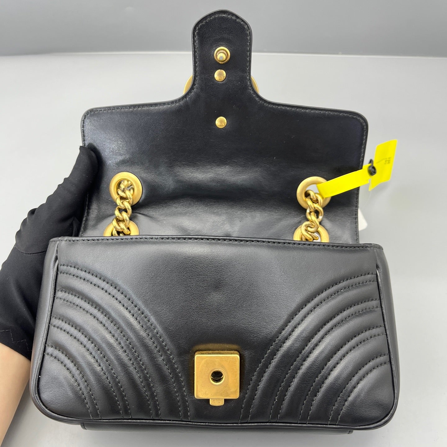 Gucci - Marmont 22 - Leather - Black - (mini)