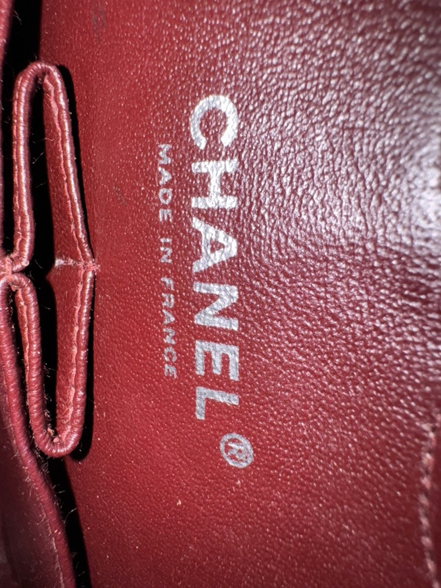 Chanel - Classic Flap Medium - Lambskin leather - Black - (Medium)