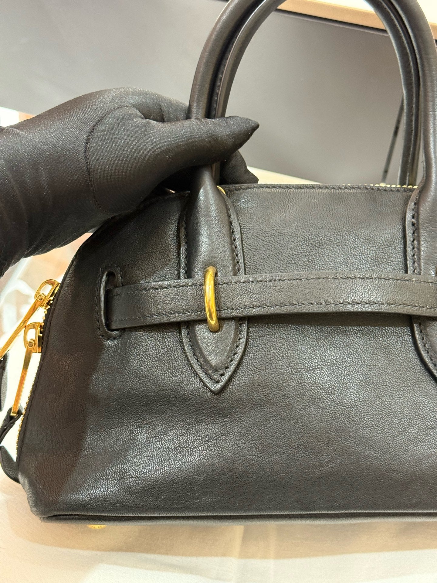 Miu Miu - Aventure - Nappa leather - Black - (small)
