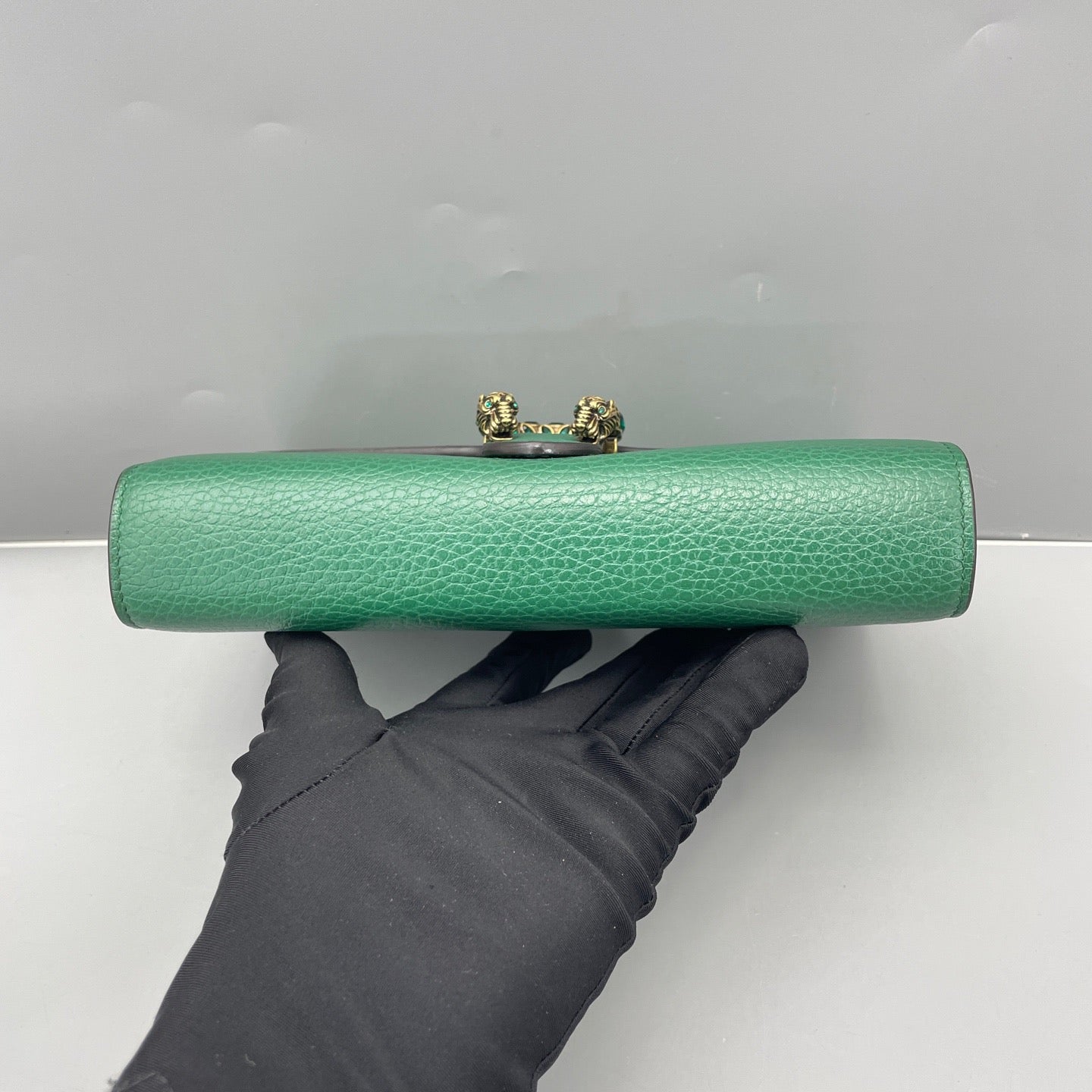 Gucci - Dionysus Wallet on Chain - Grained leather - Green - (mini)