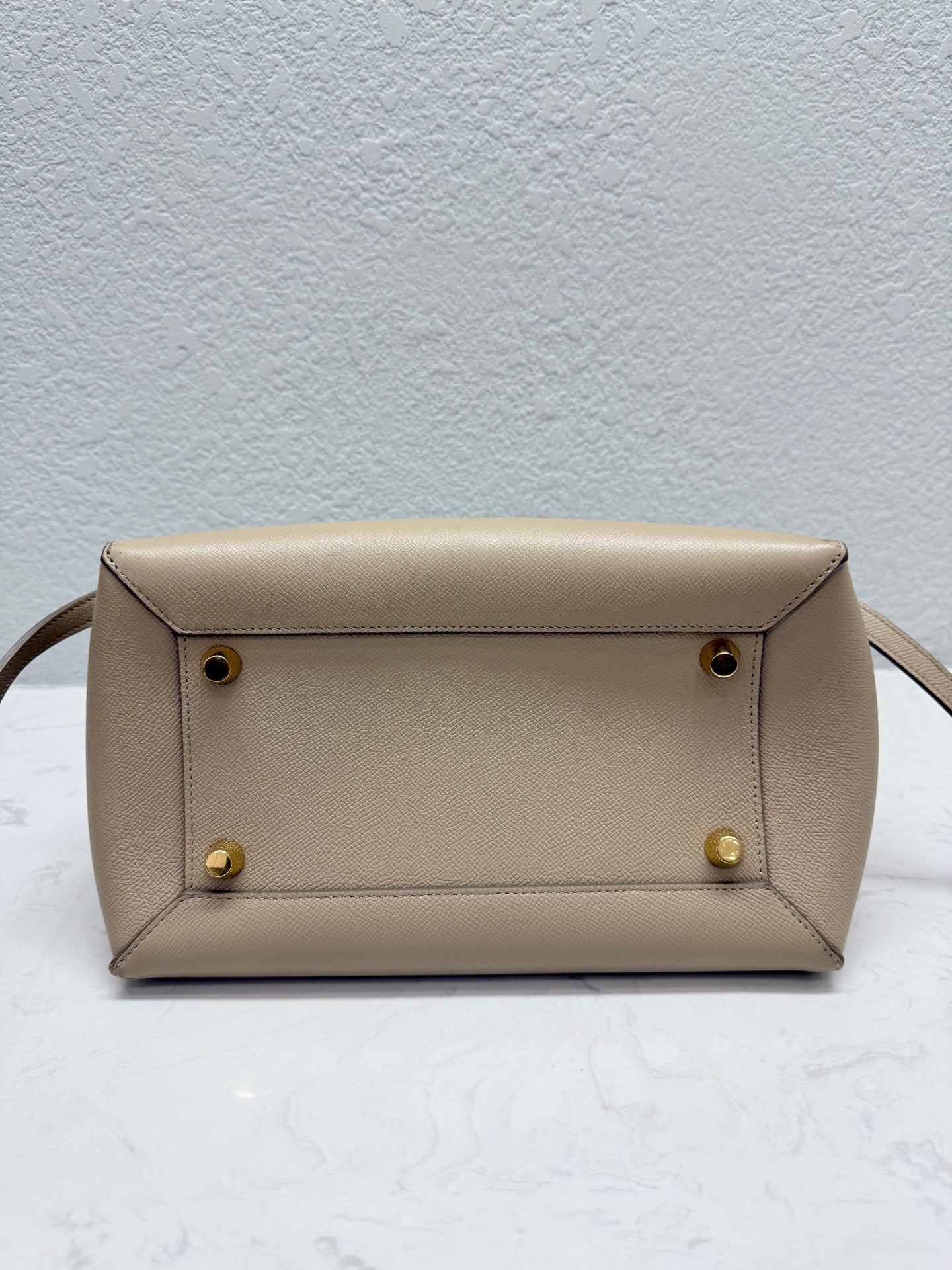 Celine - Belt Bag - Grained calfskin leather - Beige - (medium)