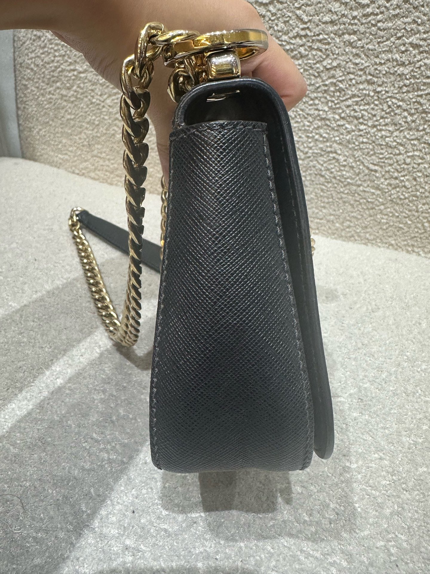 Prada - Sidonie - Saffiano leather - Black - (mini)