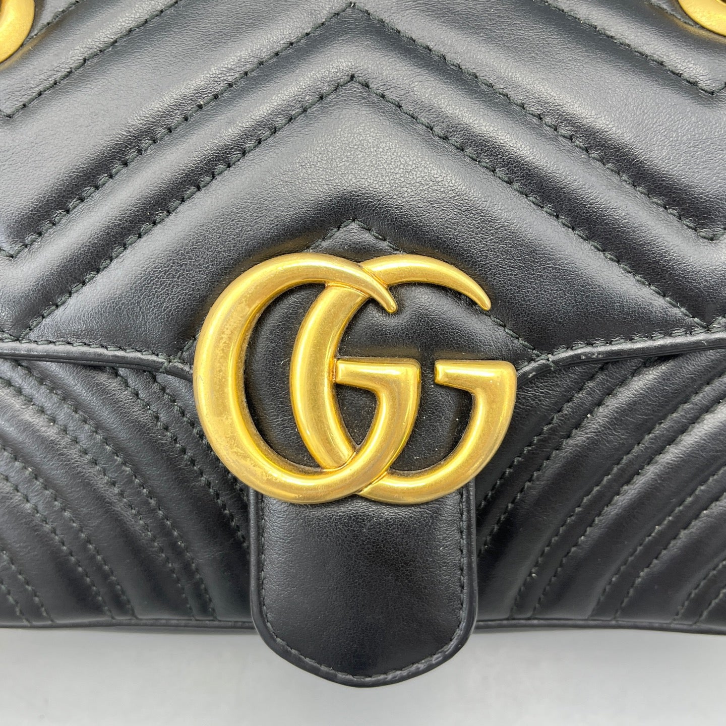 Gucci - Marmont 22 - Leather - Black - (mini)