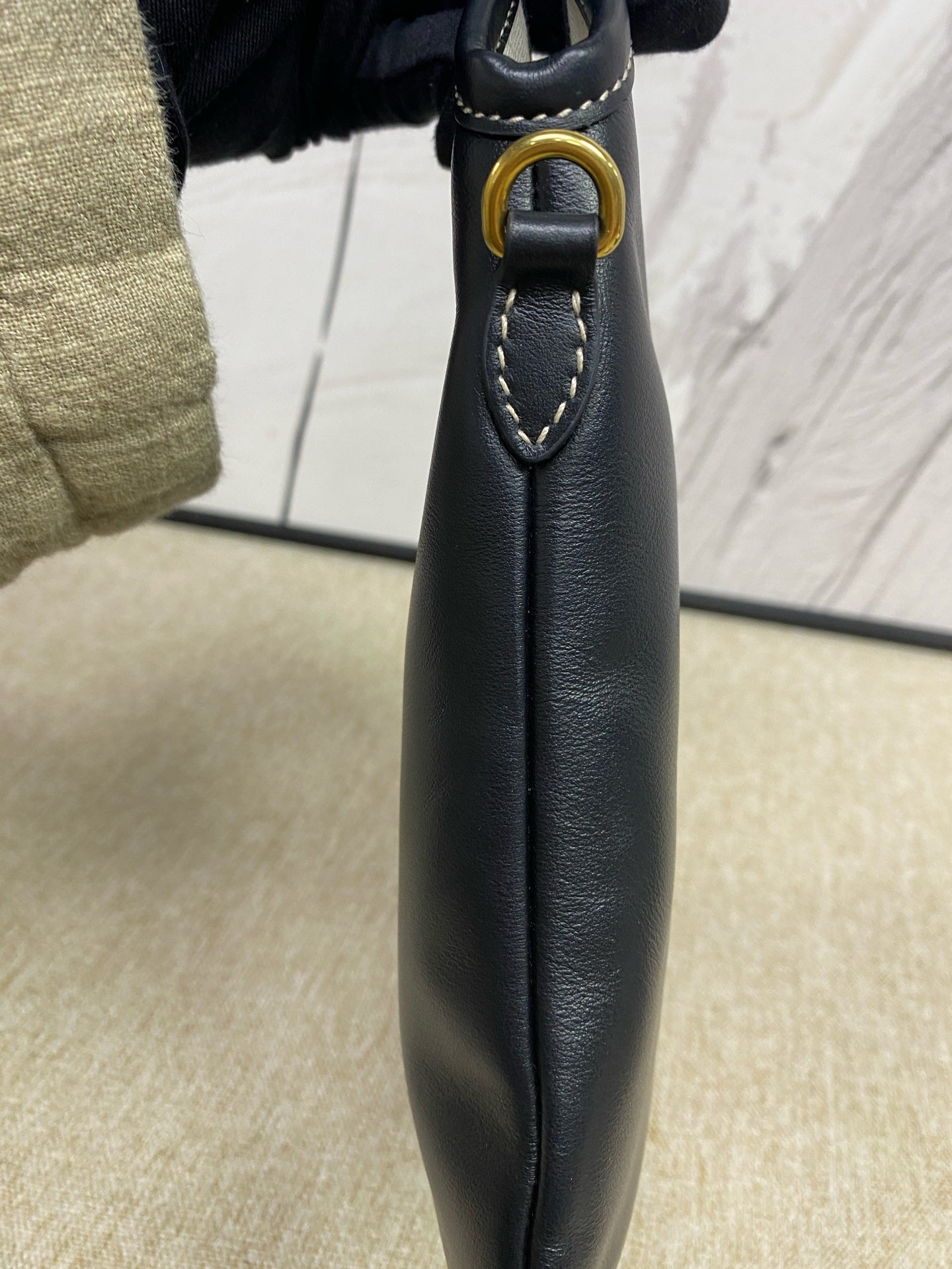 MiuMiu - Ivy Mini Tote Bag - Leather - Black - (mini)