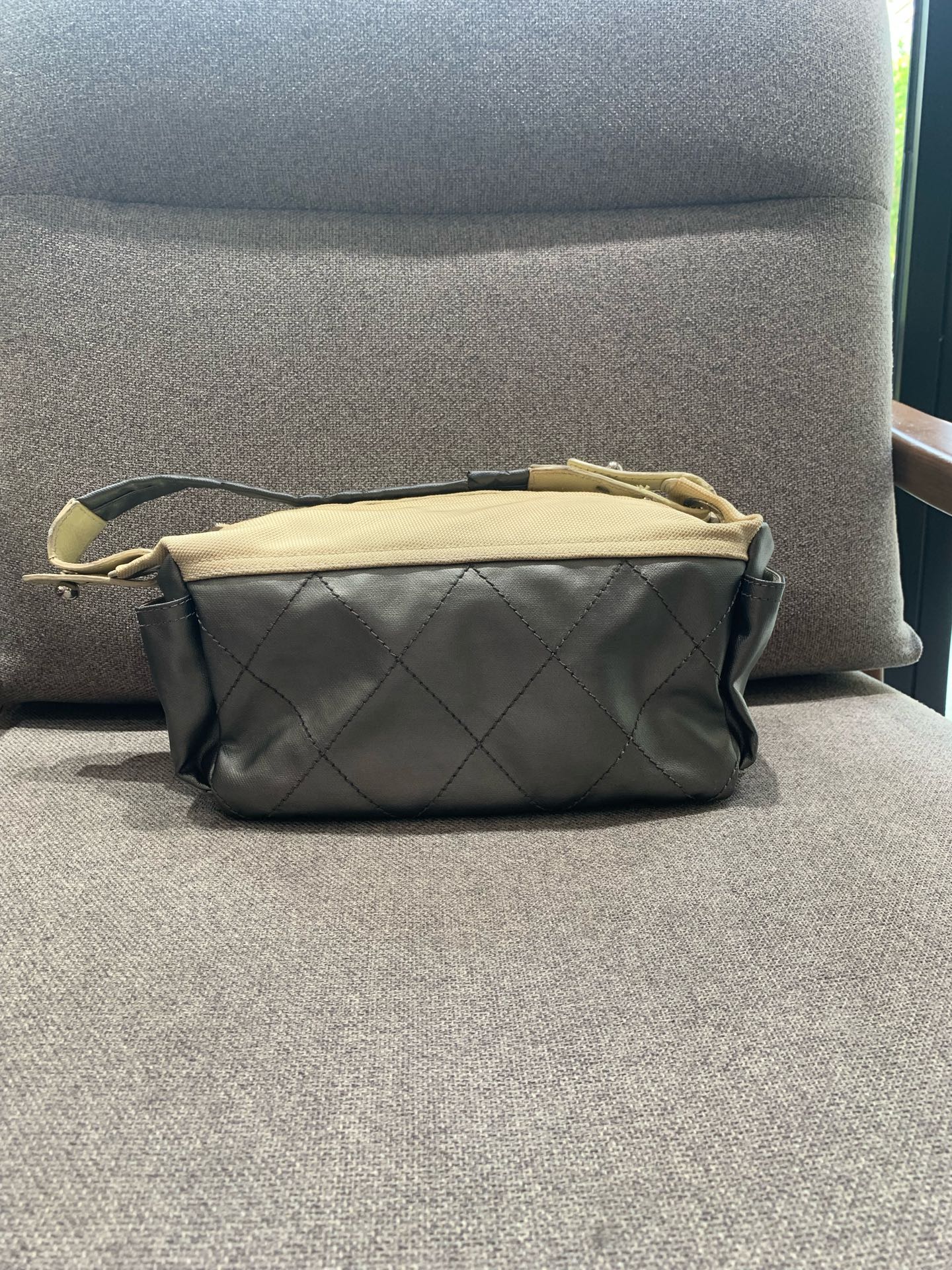 Chanel - Lunch Box Bag - Leather and Canvas - Multicolour - (medium)