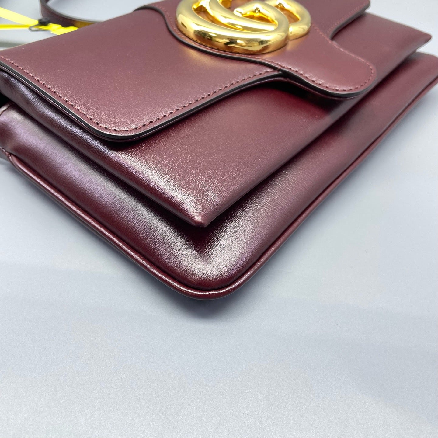 Gucci - Arli - Smooth leather - Burgundy - (small)