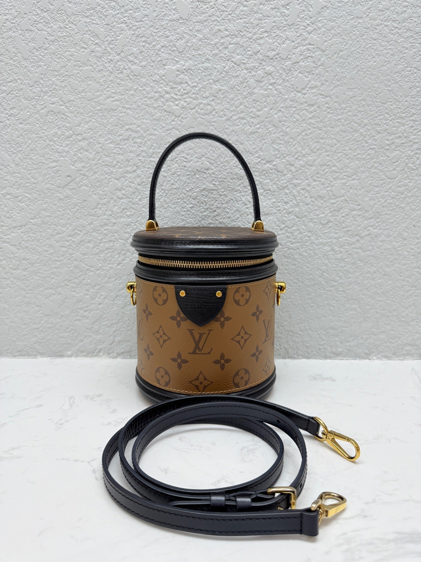 Louis Vuitton - Cannes - Monogram coated canvas and leather - Brown and Black - (Mini)