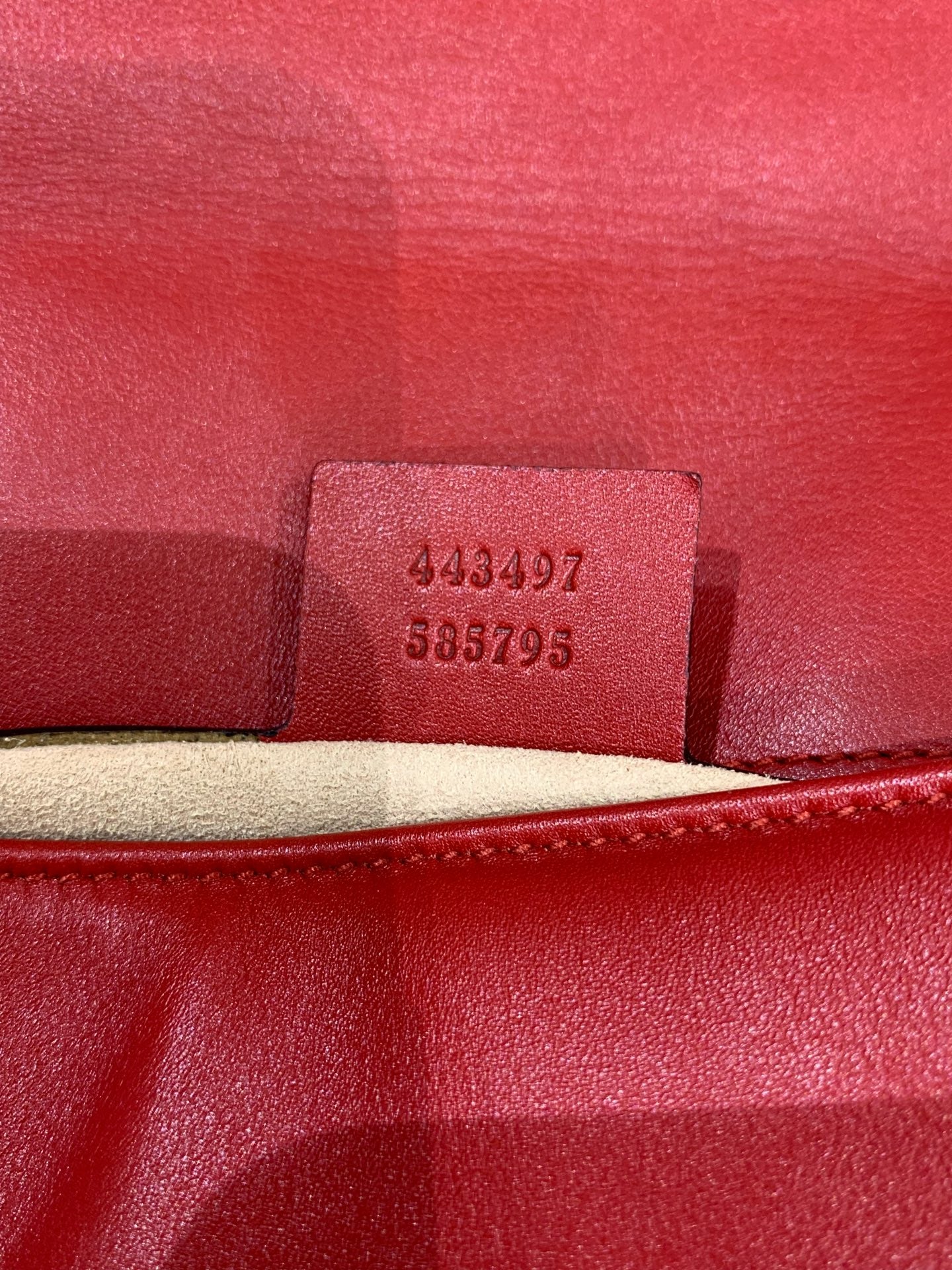 Gucci - GG Marmont - Leather - Red - (small)