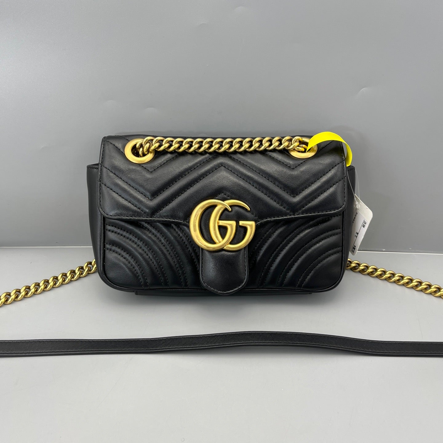 Gucci - Marmont 22 - Leather - Black - (mini)