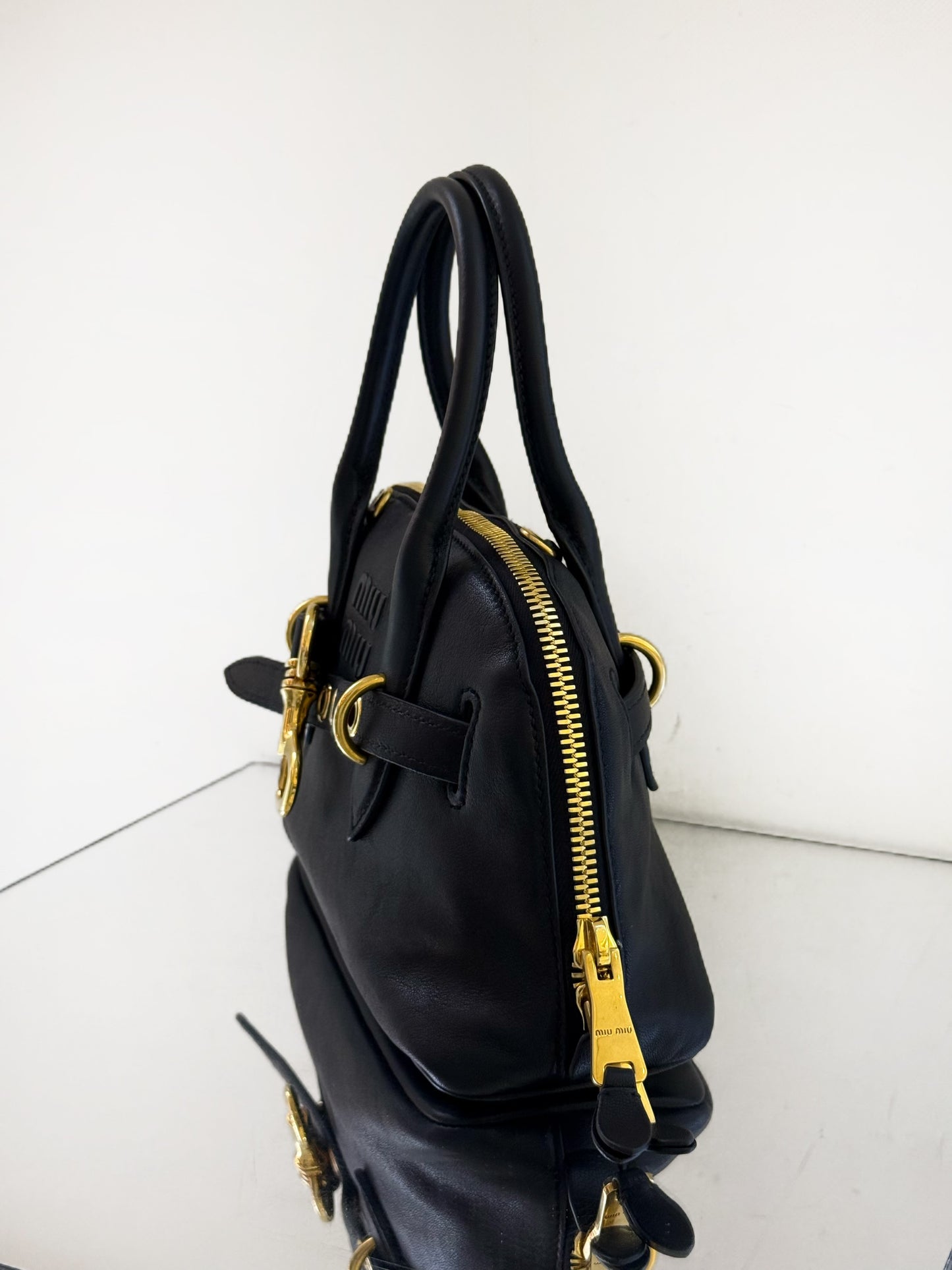 Miu Miu - Aventure - Nappa leather - Black - (small)