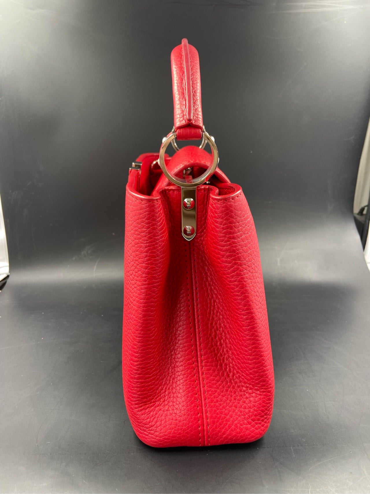Louis Vuitton - Capucines BB - Taurillon leather - Red - (small)