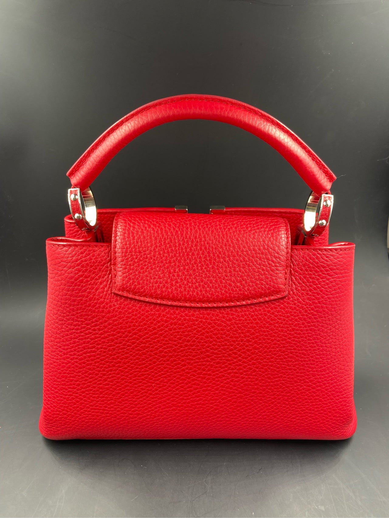 Louis Vuitton - Capucines BB - Taurillon leather - Red - (small)