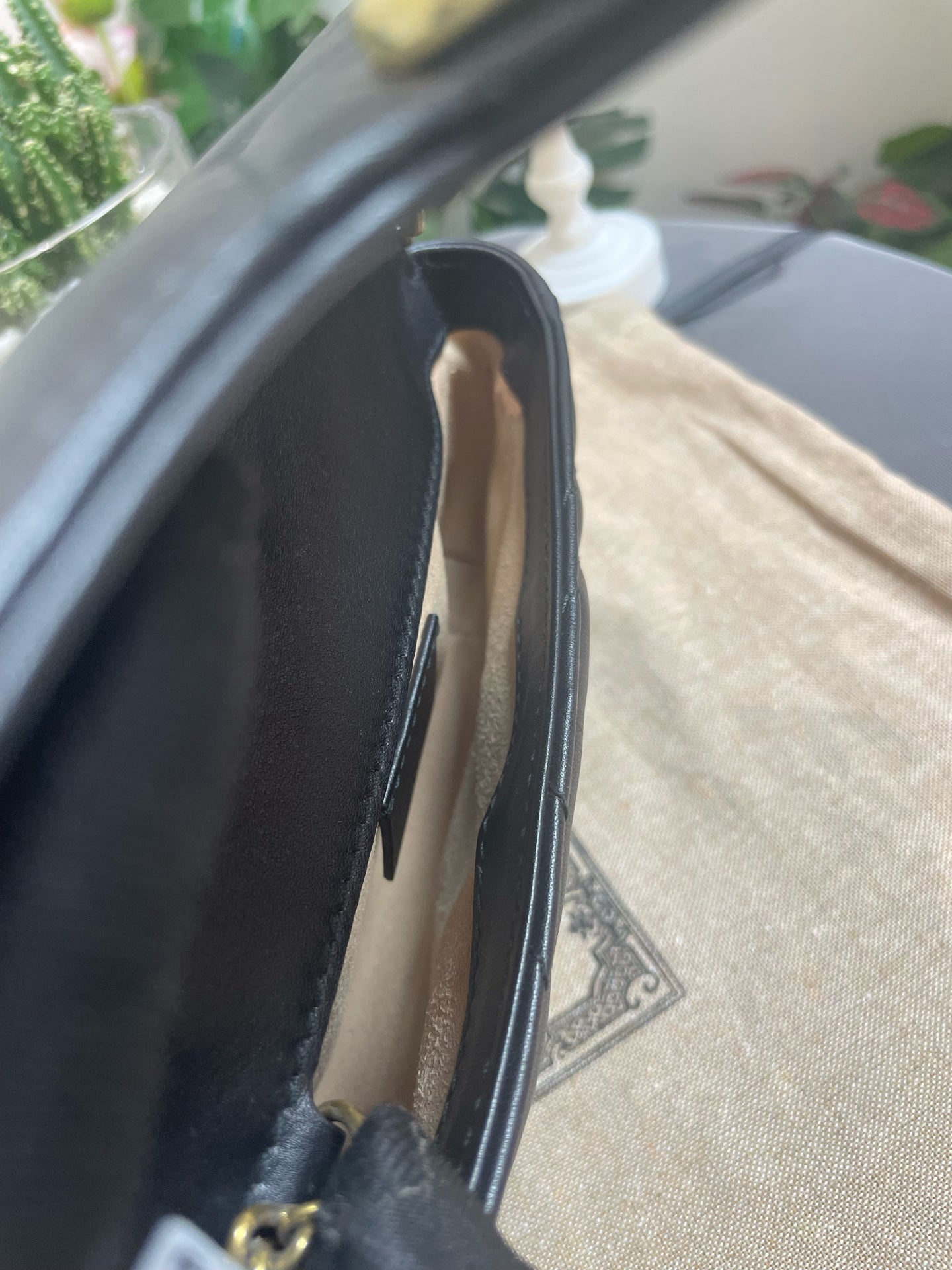 Gucci - Marmont Mini - Leather - Black - (mini)